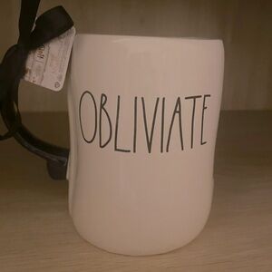 NEW Rae Dunn x Harry Potter Obliviate Mug